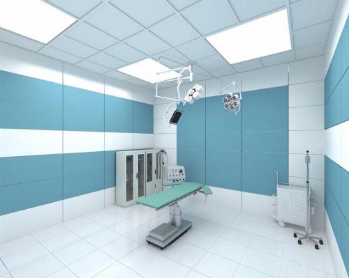 سفید ساده مات ١٢٠٦٠ با سبز آبی بیمارستانيی مات در کف و بدنه اتاق عمل